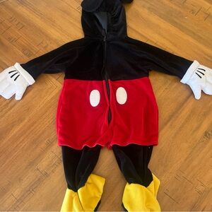 Disney Mickey Mouse Costume - Black, Red, Yellow
